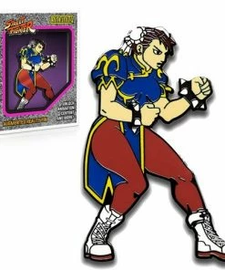 Pinfinity Street Fighter Chun-Li Augmented Reality Enamel Pin
