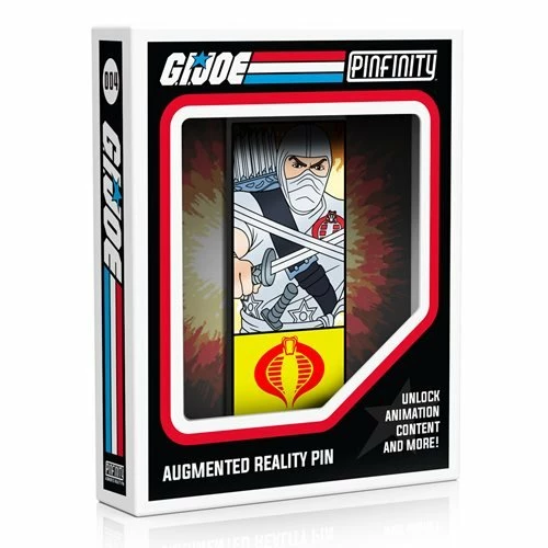Pinfinity G.I. Joe Storm Shadow Augmented Reality Enamel Pin 3 Pinfinity G.I. Joe Storm Shadow Augmented Reality Enamel Pin