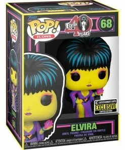 Funko Elvira Black Light Pop! Vinyl Figure - EE Exclusive