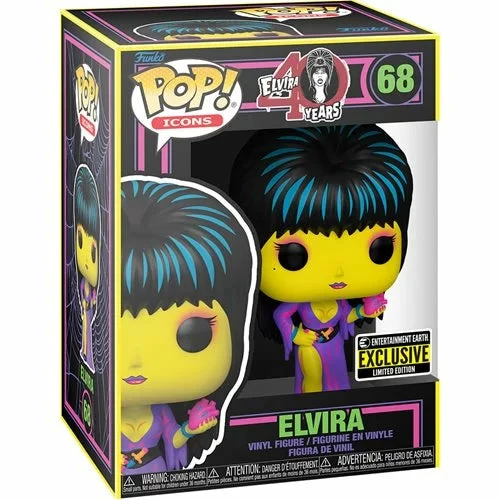 Funko Elvira Black Light Pop! Vinyl Figure - EE Exclusive 2 Funko Elvira Black Light Pop! Vinyl Figure - EE Exclusive