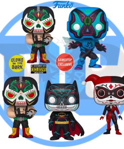 Dia De Los DC Bundle Of 5 Funko Pop! Vinyl Figures
