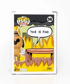 Funko New Arrivals This Is Fine Dog Pop! Vinyl Figure - EE Exclusive