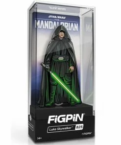 Star Wars: The Mandalorian Luke Skywalker FiGPiN Classic 3-Inch Enamel Pin