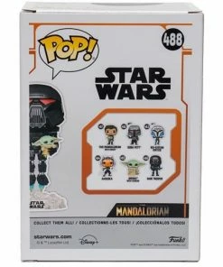 Funko New Arrivals Star Wars: The Mandalorian Dark Trooper With Grogu Glow-in-the-Dark Pop! Vinyl Figure - EE Exclusive 17 Funko New Arrivals Star Wars: The Mandalorian Dark Trooper With Grogu Glow-in-the-Dark Pop! Vinyl Figure - EE Exclusive