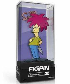 The Simpsons Sideshow Bob FiGPiN Classic 3-Inch Enamel Pin New Arrivals
