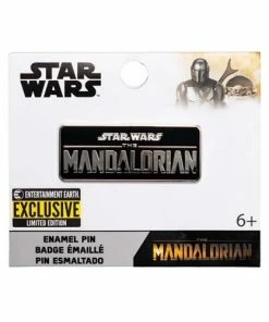 Loungefly Star Wars: The Mandalorian Series Logo Enamel Pin - EE Exclusive