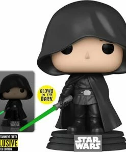 Funko New Arrivals Star Wars: The Mandalorian Luke Glow-in-the-Dark Pop! Vinyl Figure - EE Exclusive