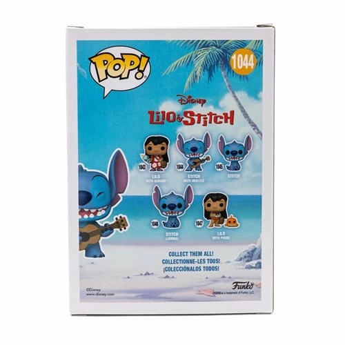 Funko New Arrivals Lilo & Stitch Stitch With Ukulele Diamond Glitter Pop! Vinyl Figure - EE Exclusive 3 Funko New Arrivals Lilo & Stitch Stitch With Ukulele Diamond Glitter Pop! Vinyl Figure - EE Exclusive