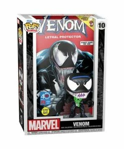 Funko Pre-Orders Marvel Venom Glow-in-the-Dark Pop! Lethal Protector Comic Cover Vinyl Figure - Previews Exclusive