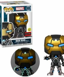 Funko New Arrivals Iron Man Model 39 Glow-in-the-Dark Pop! Vinyl Figure - AAA Anime Exclusive