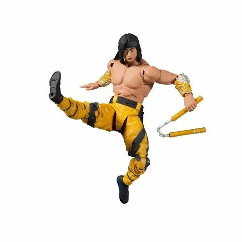 McFarlane Toys Mortal Kombat Series 7 Liu Kang Fighting Abbot 7-Inch Action Figure 6 McFarlane Toys Mortal Kombat Series 7 Liu Kang Fighting Abbot 7-Inch Action Figure