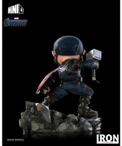 Iron Studios Avengers: Endgame Captain America MiniCo. Vinyl Figure New Arrivals