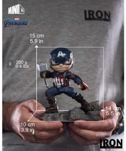 Iron Studios Avengers: Endgame Captain America MiniCo. Vinyl Figure New Arrivals