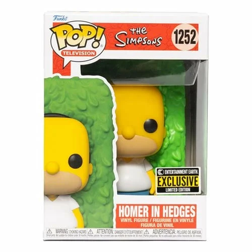 Funko The Simpsons Homer In Hedges Pop! Vinyl Figure - Entertainment Earth Exclusive Pre-Orders 2 Funko The Simpsons Homer In Hedges Pop! Vinyl Figure - Entertainment Earth Exclusive Pre-Orders