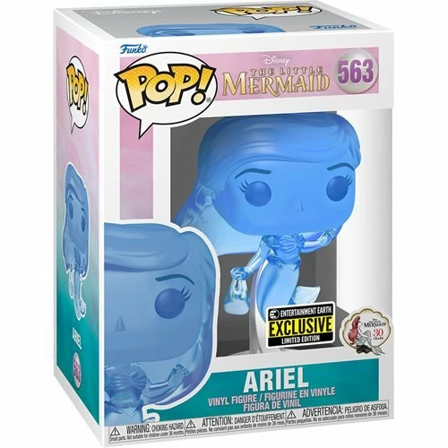 Funko The Little Mermaid Ariel Blue Translucent Pop! Vinyl Figure - EE Exclusive 3 Funko The Little Mermaid Ariel Blue Translucent Pop! Vinyl Figure - EE Exclusive