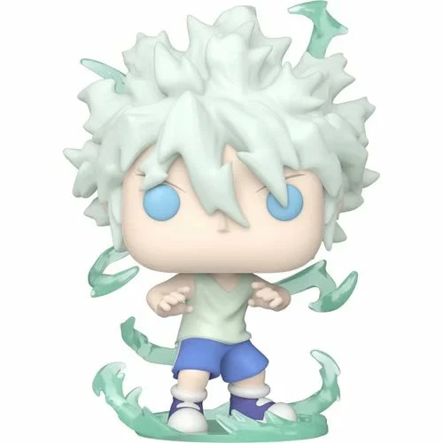 Funko Hunter X Hunter Killua Zoldyck Godspeed Pop! Vinyl Figure - AAA Anime Exclusive Chase/Common Bundle 4 Funko Hunter X Hunter Killua Zoldyck Godspeed Pop! Vinyl Figure - AAA Anime Exclusive Chase/Common Bundle