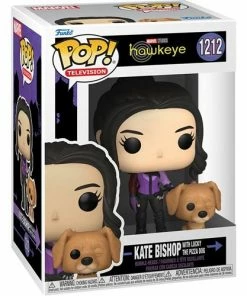Funko Pre-Orders Hawkeye Kate Bishop With Lucky The Pizza Dog Pop! Vinyl Figure And Buddy