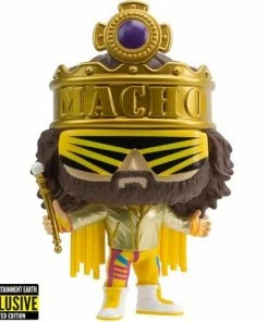 Funko New Arrivals WWE King Macho Man Metallic Pop! Vinyl Figure - EE Exclusive