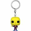 Funko New Arrivals The Nightmare Before Christmas Jack Skellington Blacklight Pocket Pop! Key Chain