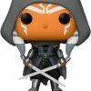 Funko Pop! Star Wars: The Mandalorian - Hooded Ahsoka With Duel Sabers, AMZ Exclusive New Arrivals