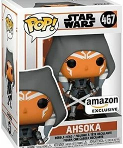 Funko Pop! Star Wars: The Mandalorian - Hooded Ahsoka With Duel Sabers, AMZ Exclusive New Arrivals