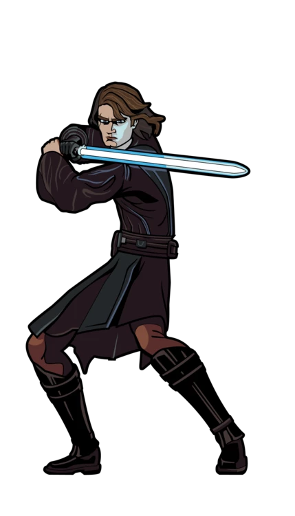 Star Wars The Clone Wars: Anakin Skywalker FiGPiN #518 1 Star Wars The Clone Wars: Anakin Skywalker FiGPiN #518