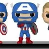 New Arrivals Marvel Funko Pop! Year Of The Shield - Captain America Through The Ages 5 Pack Exclusive
