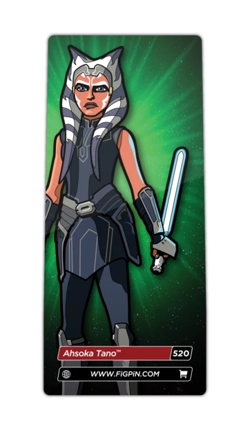 Star Wars: The Clone Wars - Ahsoka Tano FiGPiN #520 3 Star Wars: The Clone Wars - Ahsoka Tano FiGPiN #520