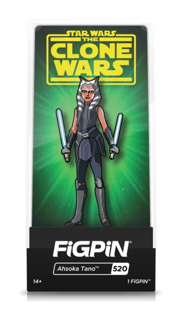 Star Wars: The Clone Wars - Ahsoka Tano FiGPiN #520 2 Star Wars: The Clone Wars - Ahsoka Tano FiGPiN #520