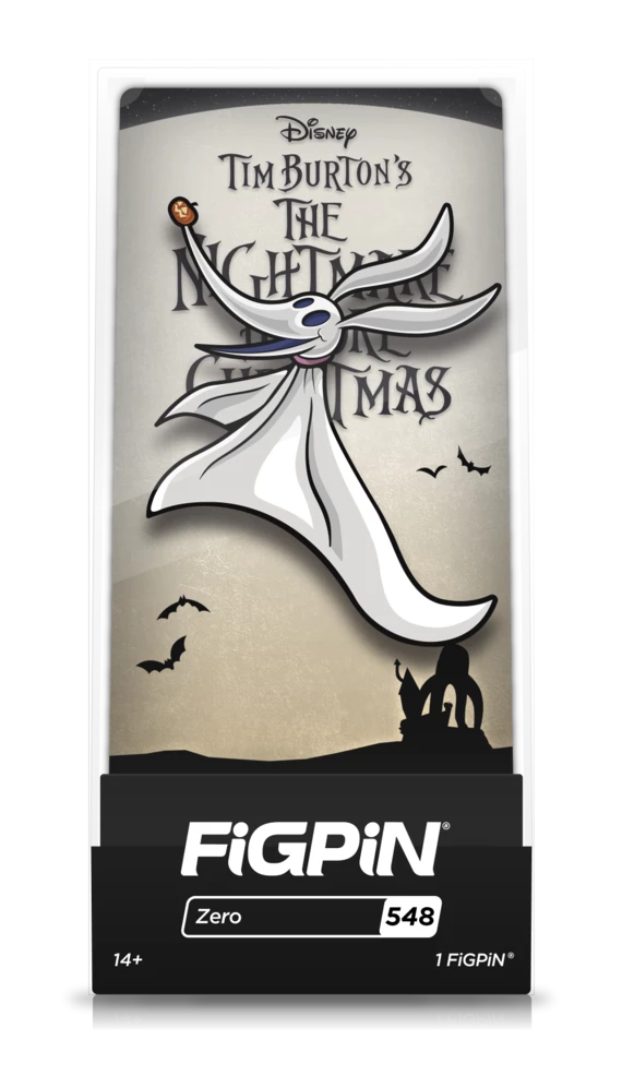 The Nightmare Before Christmas: Zero FiGPiN #548 2 The Nightmare Before Christmas: Zero FiGPiN #548
