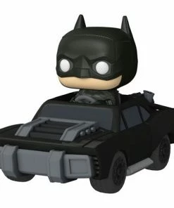 Funko The Batman In Batmobile Super Deluxe Pop! Vinyl Vehicle