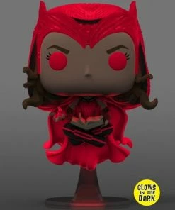 Funko WandaVision Scarlet Witch Glow-in-the-Dark Pop! Vinyl Figure - EE Exclusive 6 Funko WandaVision Scarlet Witch Glow-in-the-Dark Pop! Vinyl Figure - EE Exclusive