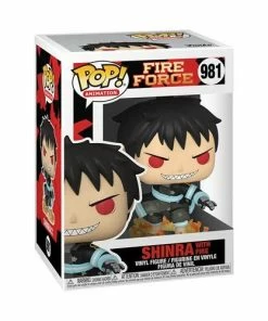 Funko Fire Force Shinra With Fire Pop! Vinyl Figure