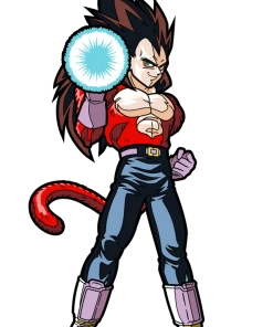 Dragon Ball GT: Super Saiyan 4 Vegeta FiGPiN #659