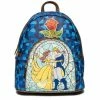 Loungefly Beauty And The Beast Stained-Glass Window Mini-Backpack - EE Exclusive
