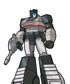 Transformers: Jazz FiGPiN #671 Classic Limited Edition Enamel Pin / Only 3000 Pieces Made!