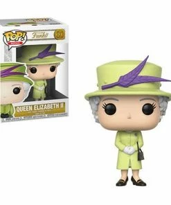 Funko Pre-Orders Royals Queen Elizabeth II Green Pop! Vinyl Figure #01