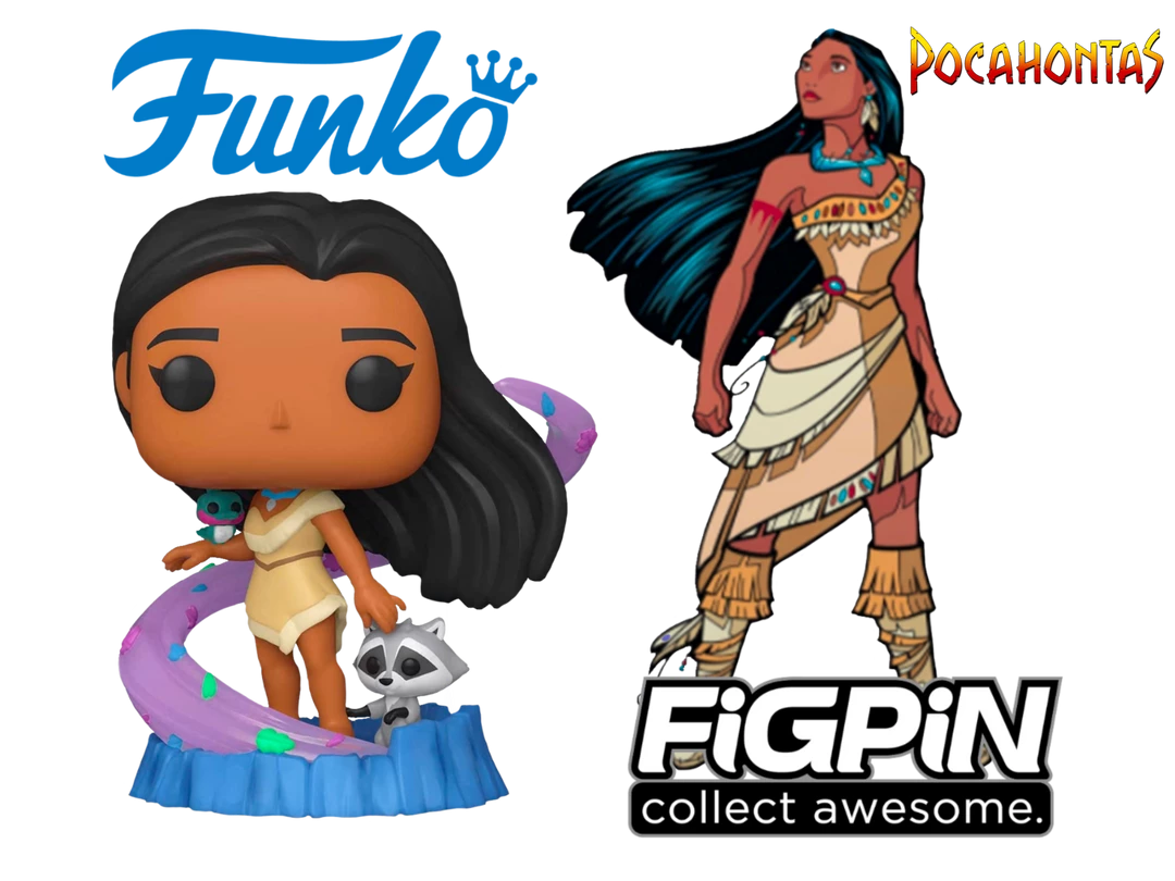 Pocahontas Ultimate Princess Funko Pop! & FiGPiN Bundle 1 Pocahontas Ultimate Princess Funko Pop! & FiGPiN Bundle