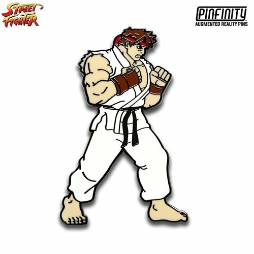 Pinfinity Street Fighter Ryu Augmented Reality Enamel Pin New Arrivals 2 Pinfinity Street Fighter Ryu Augmented Reality Enamel Pin New Arrivals