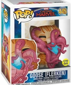 Funko POP! Captain Marvel: Goose (Flerken) GITD Vinyl Figure #445