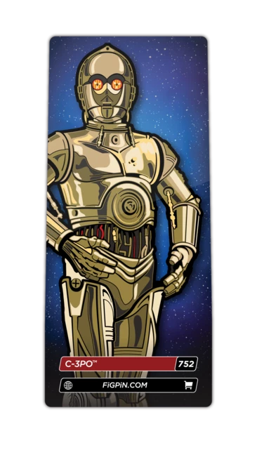 New Arrivals Star Wars A New Hope: C-3PO FiGPiN #752 3 New Arrivals Star Wars A New Hope: C-3PO FiGPiN #752