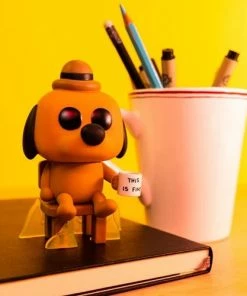 Funko New Arrivals This Is Fine Dog Pop! Vinyl Figure - EE Exclusive