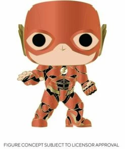 Funko Justice League The Flash Large Enamel Pop! Pin New Arrivals