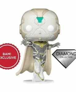 Funko New Arrivals BAM! Exclusive Diamond White Vision - WandaVision POP! Vinyl Figure