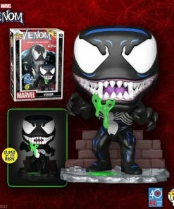 Funko Pre-Orders Marvel Venom Glow-in-the-Dark Pop! Lethal Protector Comic Cover Vinyl Figure - Previews Exclusive