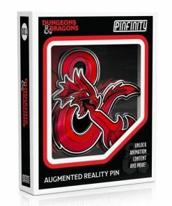 Pinfinity Dungeons & Dragons Ampersand Augmented Reality Enamel Pin