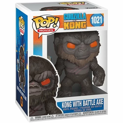 Funko Pop! Movies: Godzilla Vs Kong - Kong (Battle Axe) 3 Funko Pop! Movies: Godzilla Vs Kong - Kong (Battle Axe)