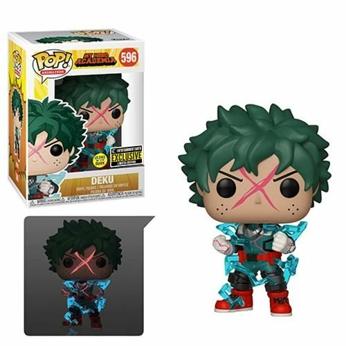 Funko My Hero Academia Deku Full Cowl Glow-in-the-Dark Pop! Vinyl Figure - EE Exclusive 1 Funko My Hero Academia Deku Full Cowl Glow-in-the-Dark Pop! Vinyl Figure - EE Exclusive
