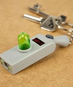 Paladone New Arrivals Rick And Morty Portal Gun Light-Up Key Chain