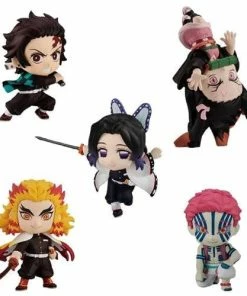 Bandai - Demon Slayer Figures - 10 Piece Set Adverge Motion S02 Display